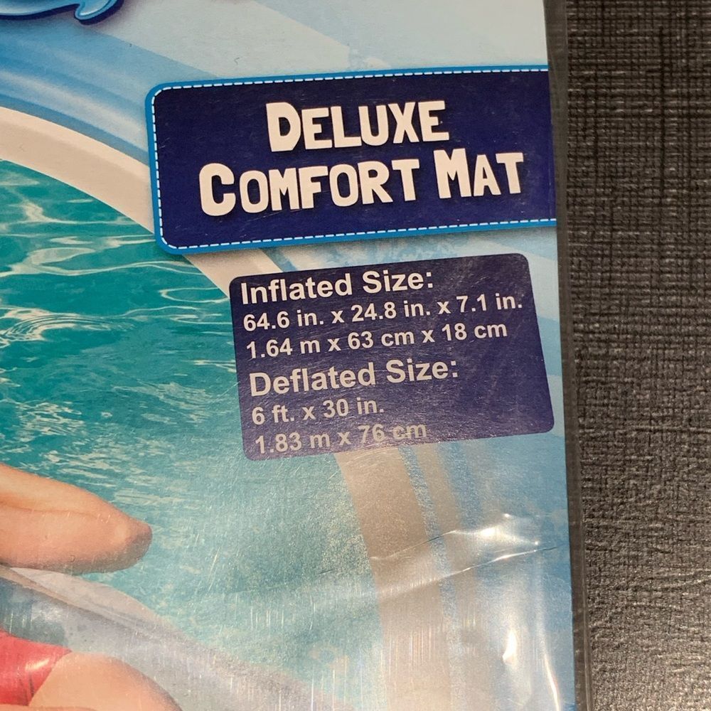 Deluxe Comfort Mat Pool Raft - Picture 2 of 4